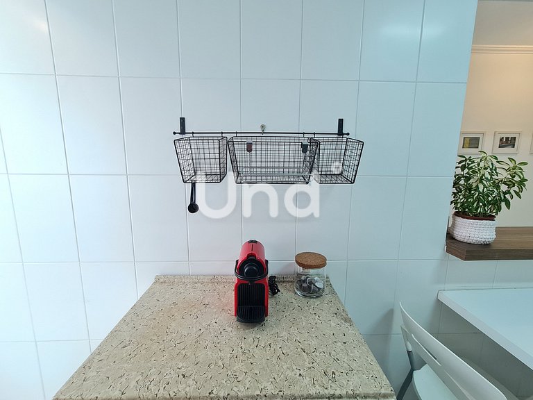 APT 17 - 2 Quartos - Centro BC - c/Garden e Garagem