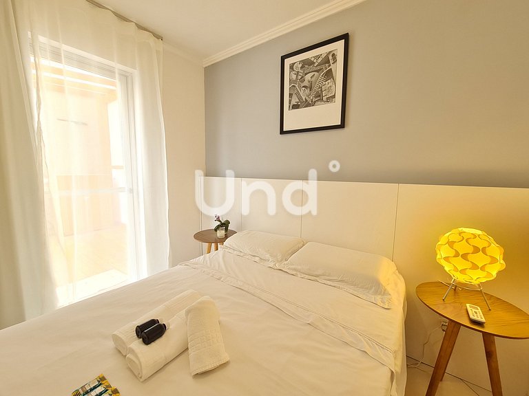 APT 17 - 2 Quartos - Centro BC - c/Garden e Garagem