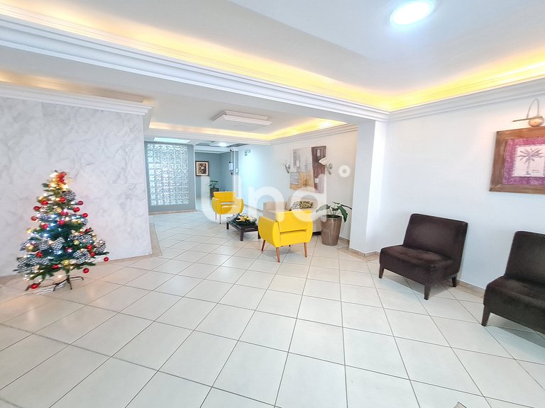 APT 17 - 2 Quartos - Centro BC - c/Garden e Garagem