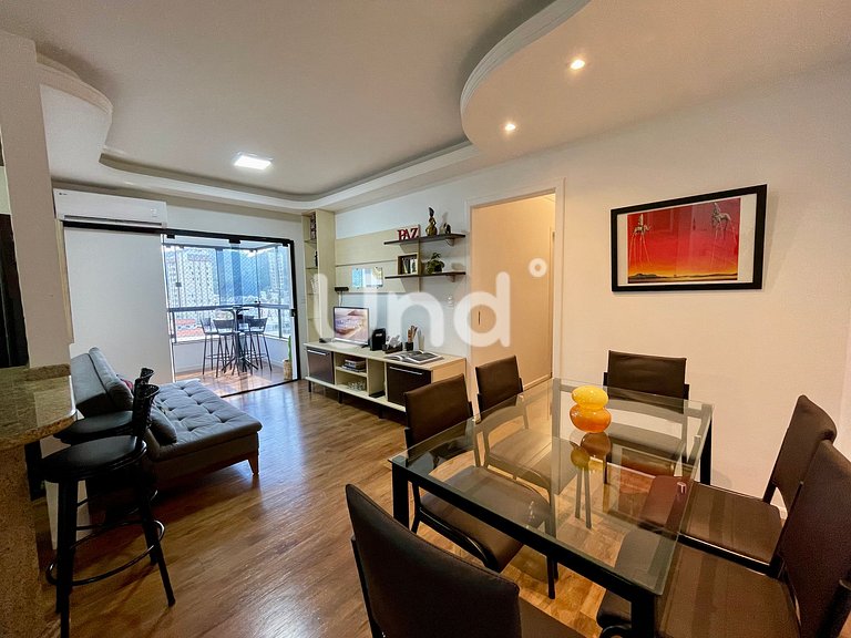 APT 704 - Privileged Location - 2 Bedrooms - Garage - Itajaí
