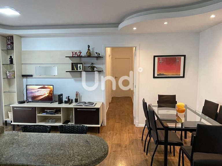 APT 704 - Privileged Location - 2 Bedrooms - Garage - Itajaí