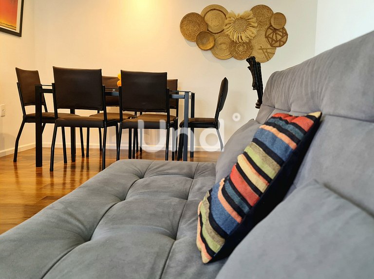 APT 704 - Privileged Location - 2 Bedrooms - Garage - Itajaí