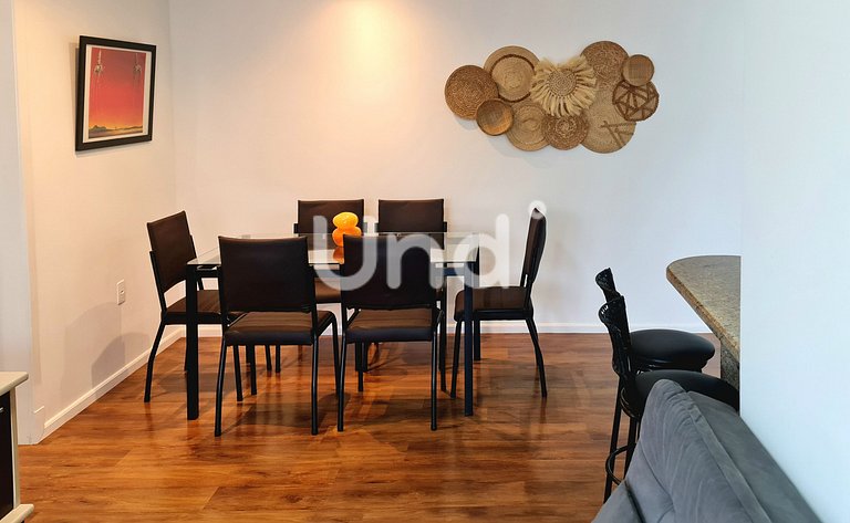 APT 704 - Privileged Location - 2 Bedrooms - Garage - Itajaí