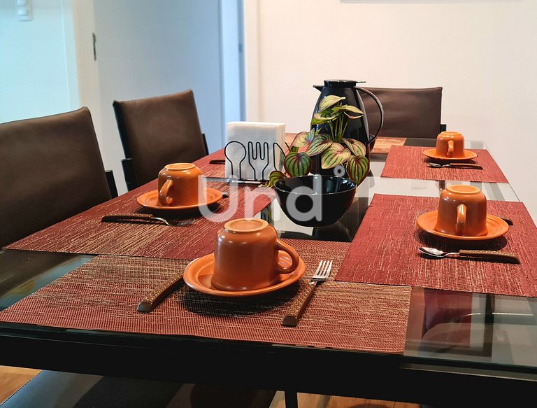 APT 704 - Privileged Location - 2 Bedrooms - Garage - Itajaí