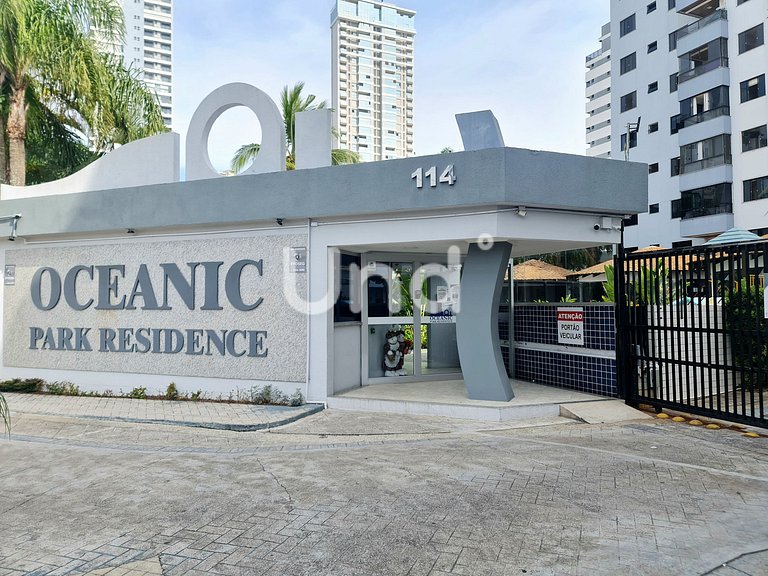 Apto Oceanic Park Itajaí 2 Quartos com Garagem e Churrasquei