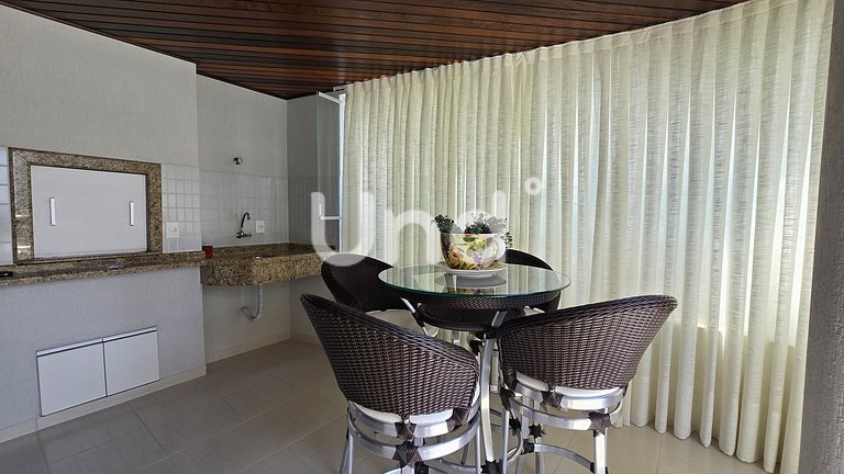 APT 601 BC - 2 quartos - Churrasqueira - c/Garagem