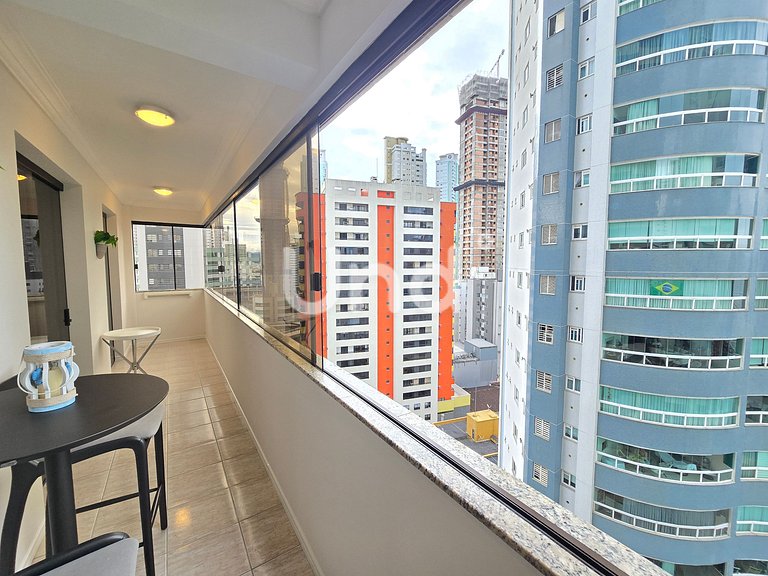Apartamento 1003 Vis2ta Mar Centro BC 2 Quartos Garagem