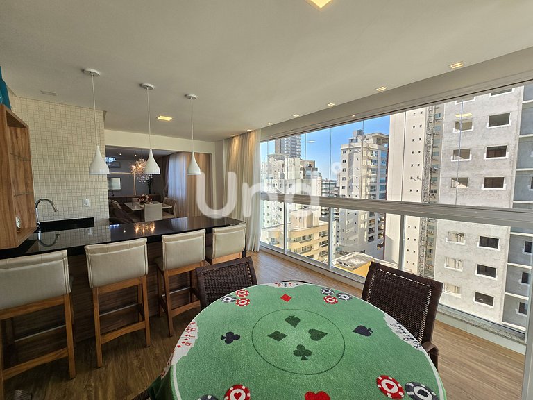 APT 1201 - 3 Suites - Meia Praia - Impresionante