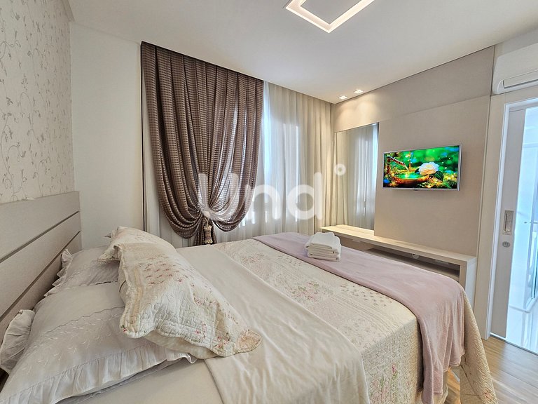 APT 1201 - 3 Suites - Meia Praia - Impresionante