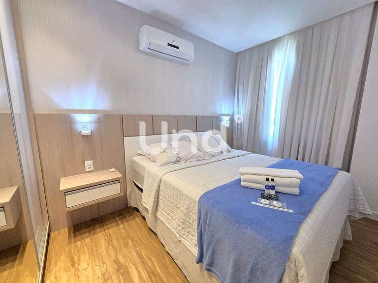 Apartamento 3 Suítes, 2 Vagas e Churrasqueira | Meia Praia