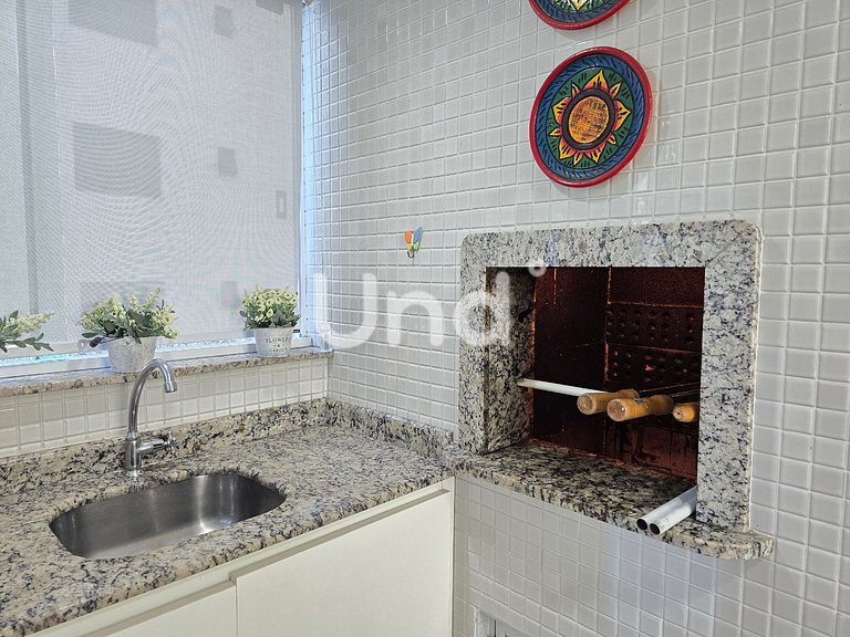 Depto 201 • 3 Dorm • Centro BC • Cochera • Parrilla