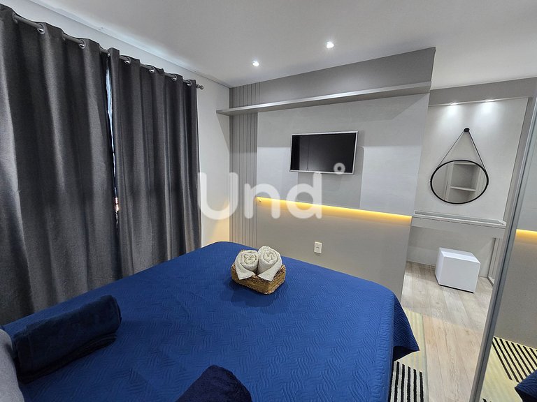 Apartamento Moderno en Praia Brava con Dos Suites