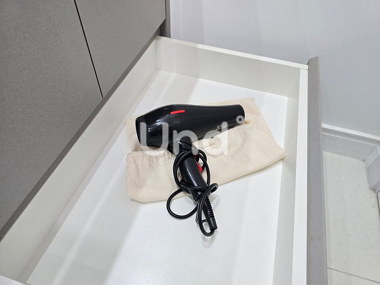 Apartamento moderno na Praia Brava com duas suítes