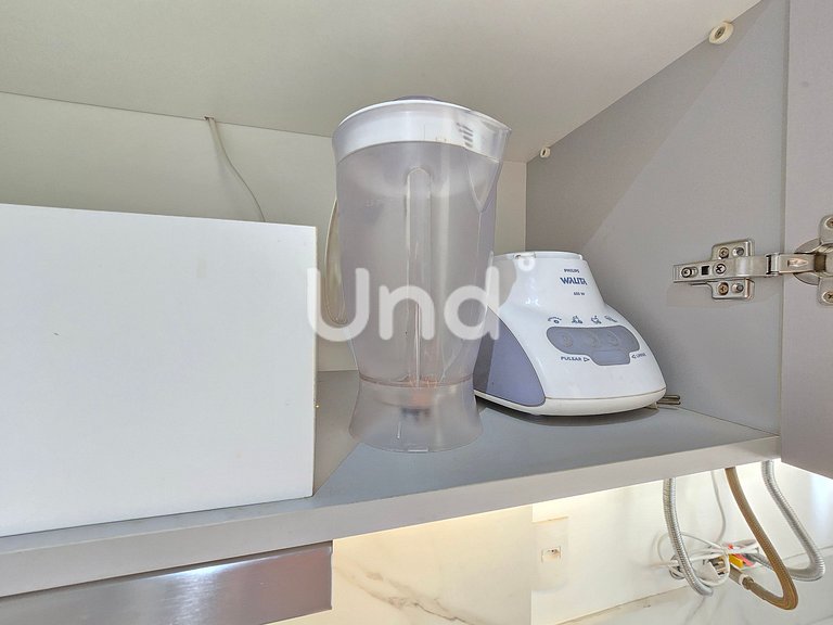 Apartamento moderno na Praia Brava com duas suítes