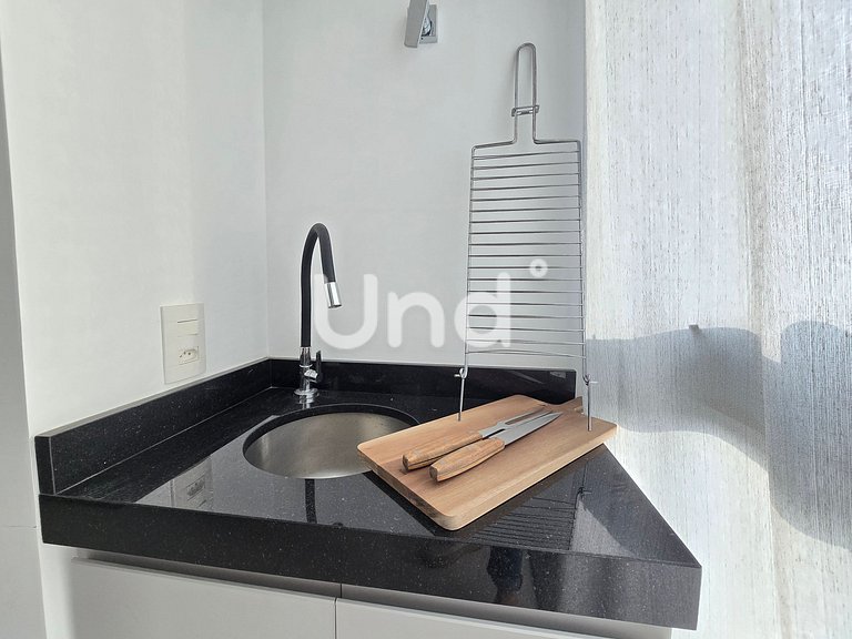 Apartamento Moderno en Praia Brava con Dos Suites