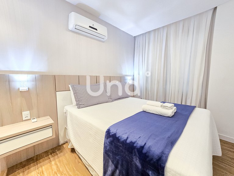 3 Suite Apartment, BBQ & 2 Parking Spaces | Meia Praia