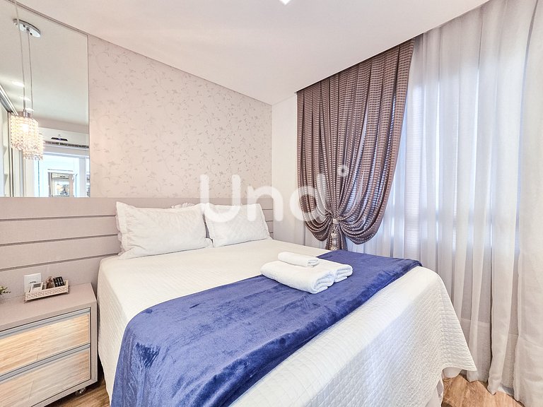 Apartamento 3 Suítes, 2 Vagas e Churrasqueira | Meia Praia