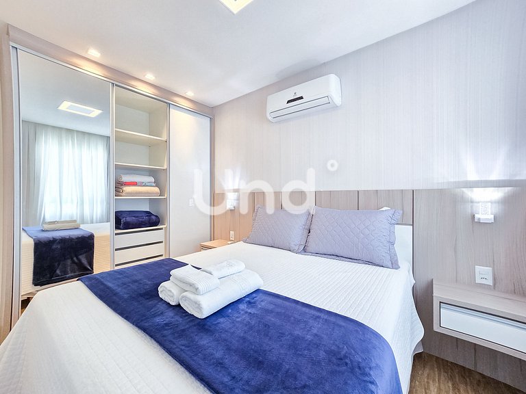 3 Suite Apartment, BBQ & 2 Parking Spaces | Meia Praia